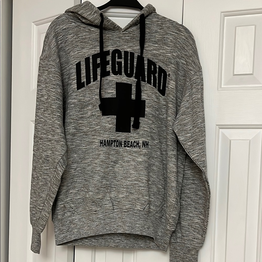 Gray Lifeguard Hoodie